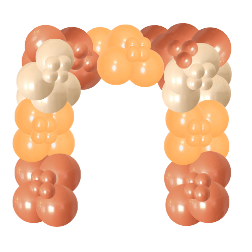 creating branded balloon mockups for balloon stylist business