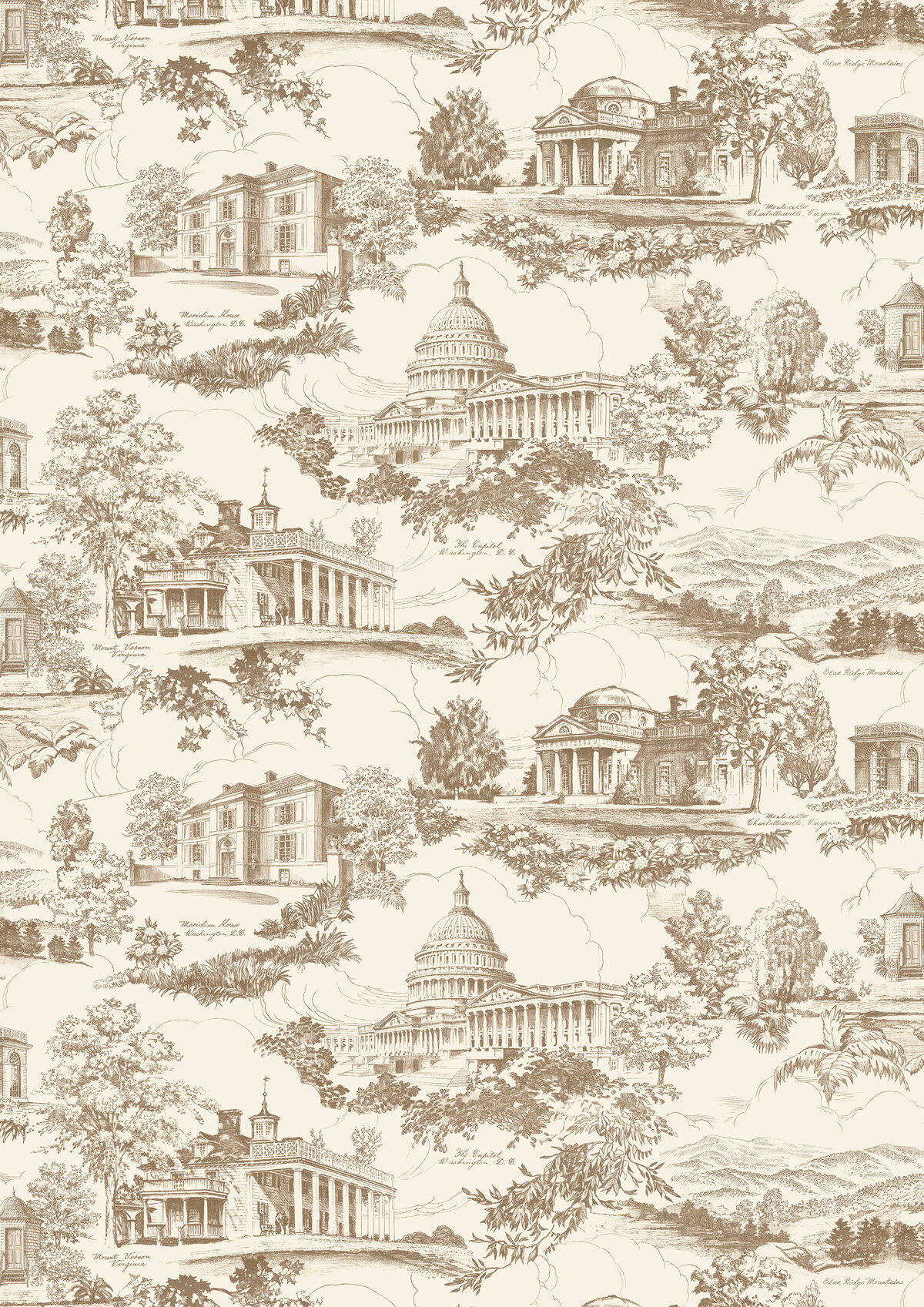 The Washington Toile | Evans & Sheldon