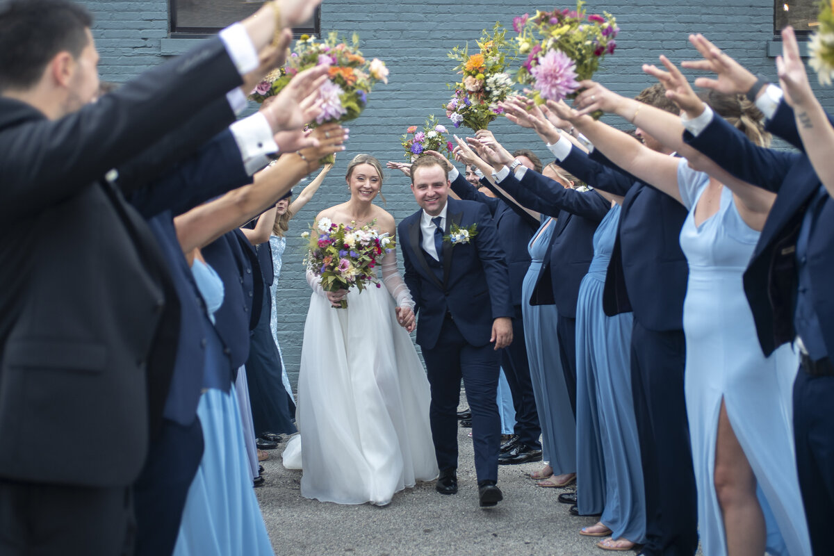 Candid dancing moment at wedding party
