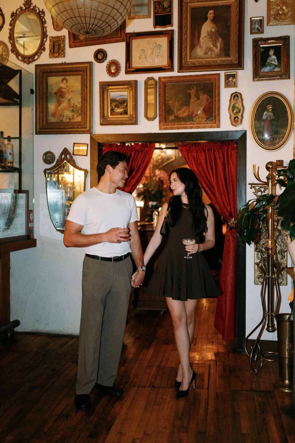 romantic film brother wolf bar engagement photos knoxville tennessee-13