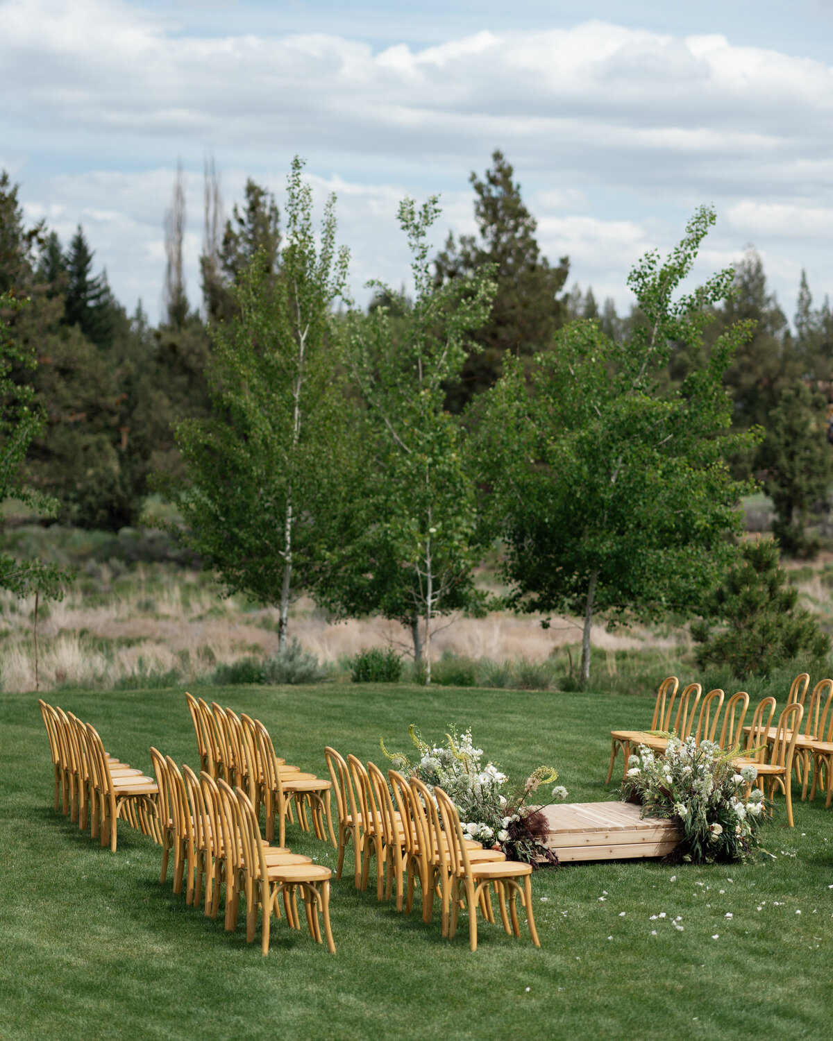 Micro wedding ceremony at  Hanai Center