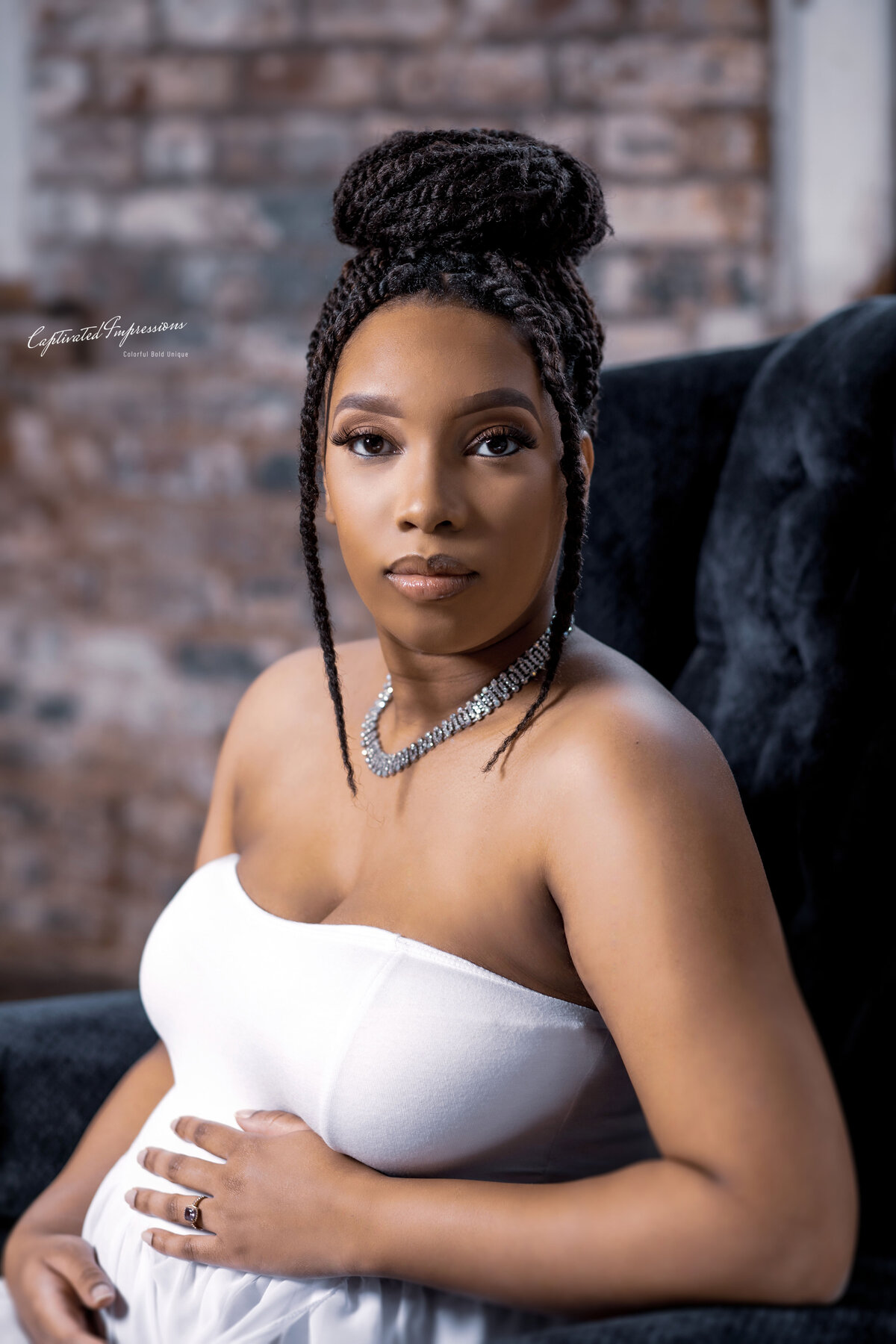 Black Maternity Photographer in Cincinnati, Ohio
