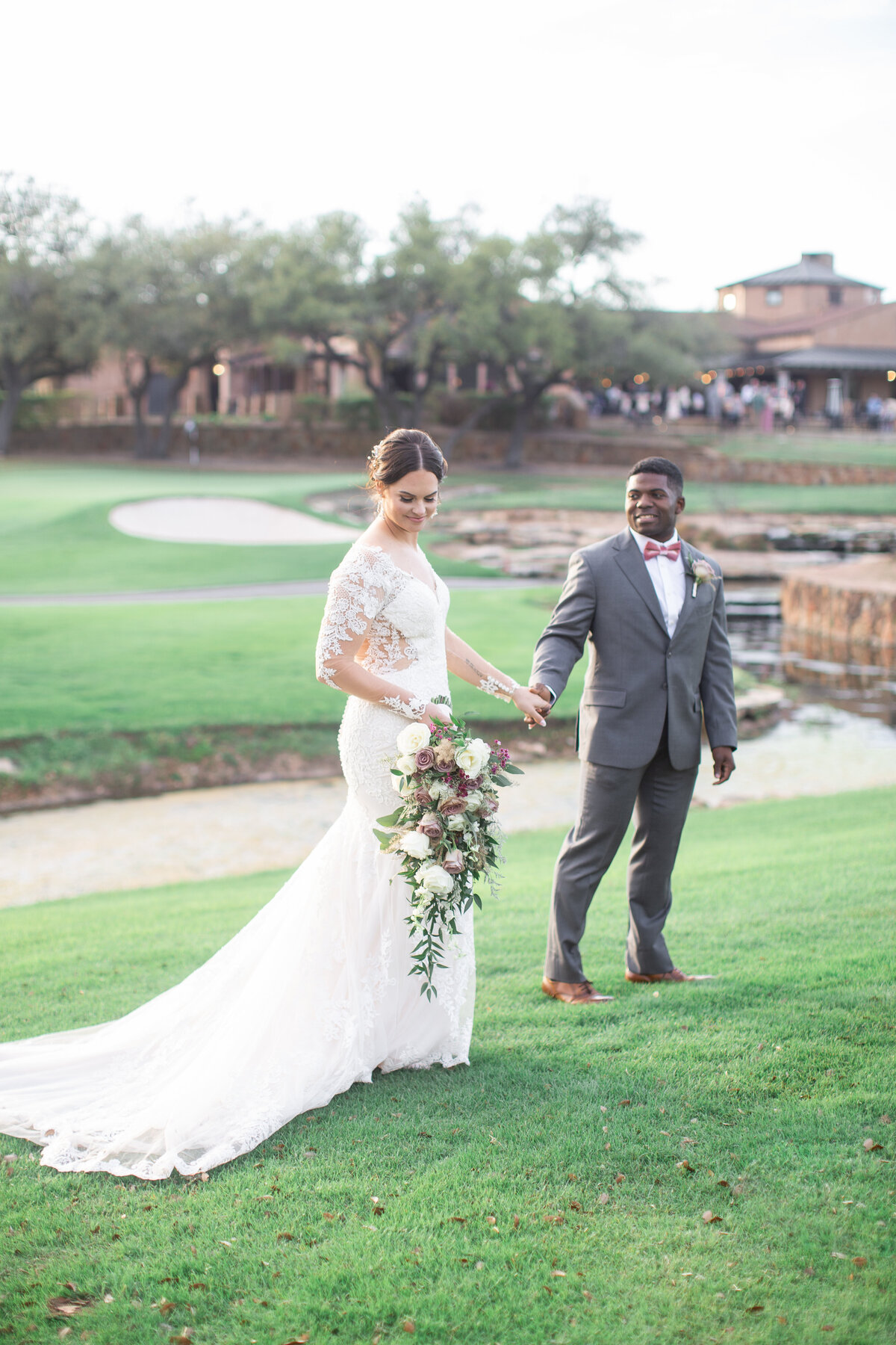 Wedding portraits at Cimarron Hills Country Club