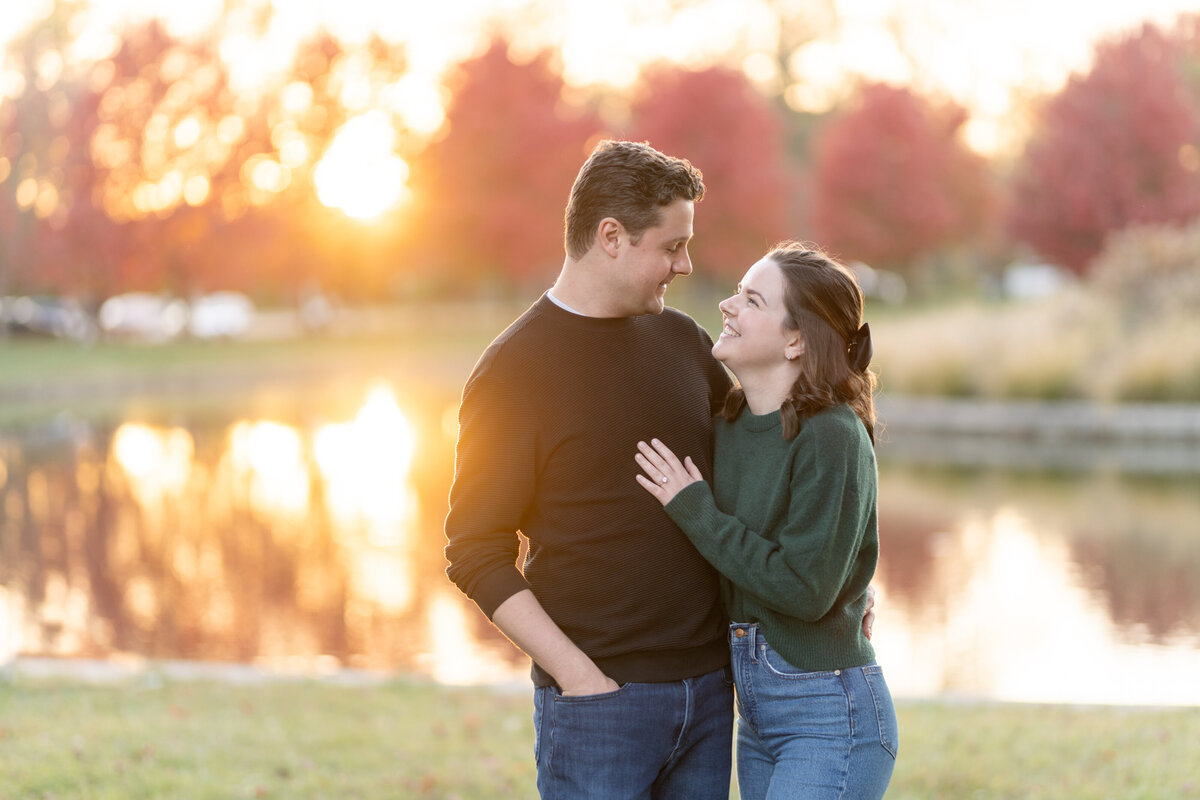 Forest Park Fall Engagement Photographer-14