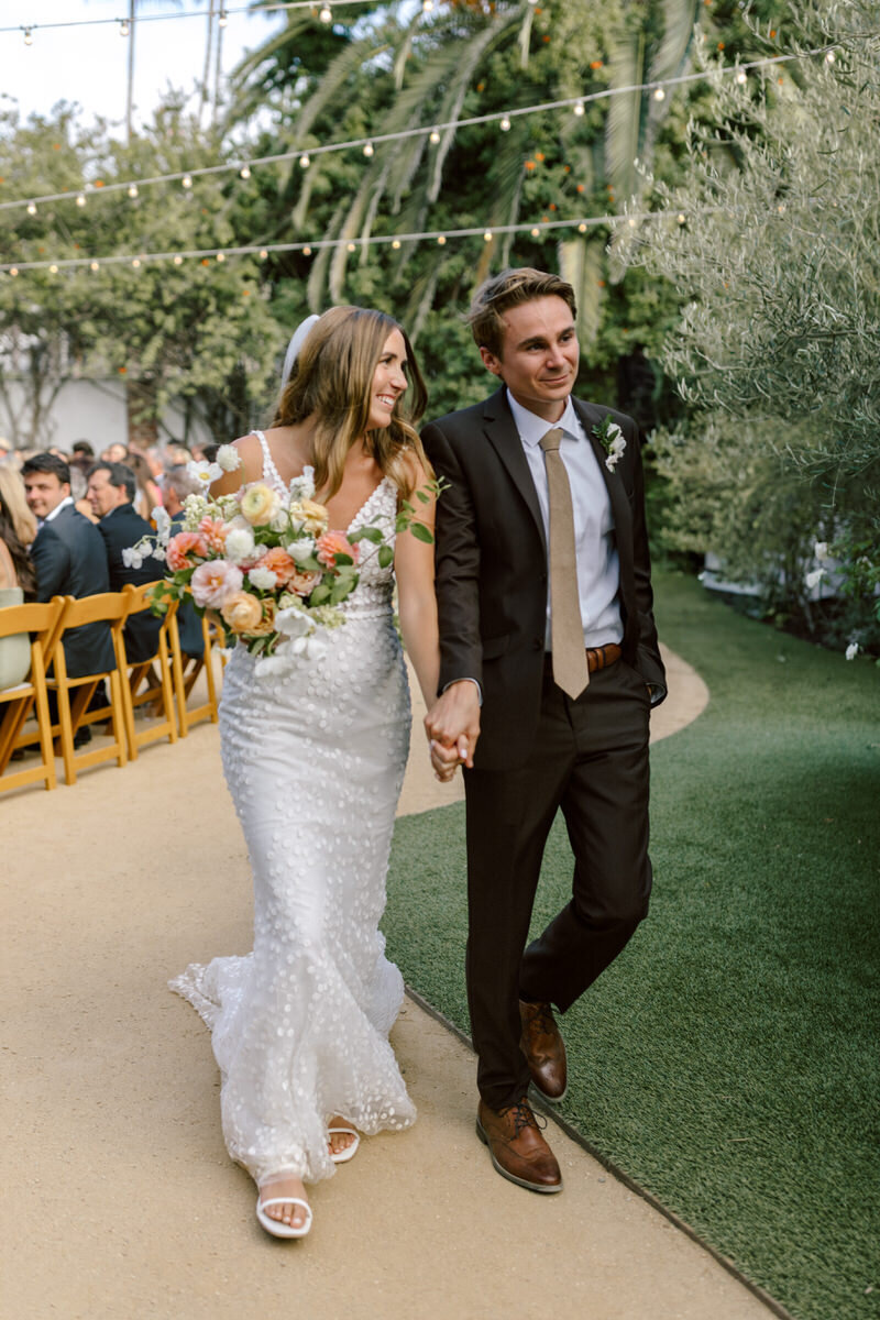 A wedding in San Clemente, California