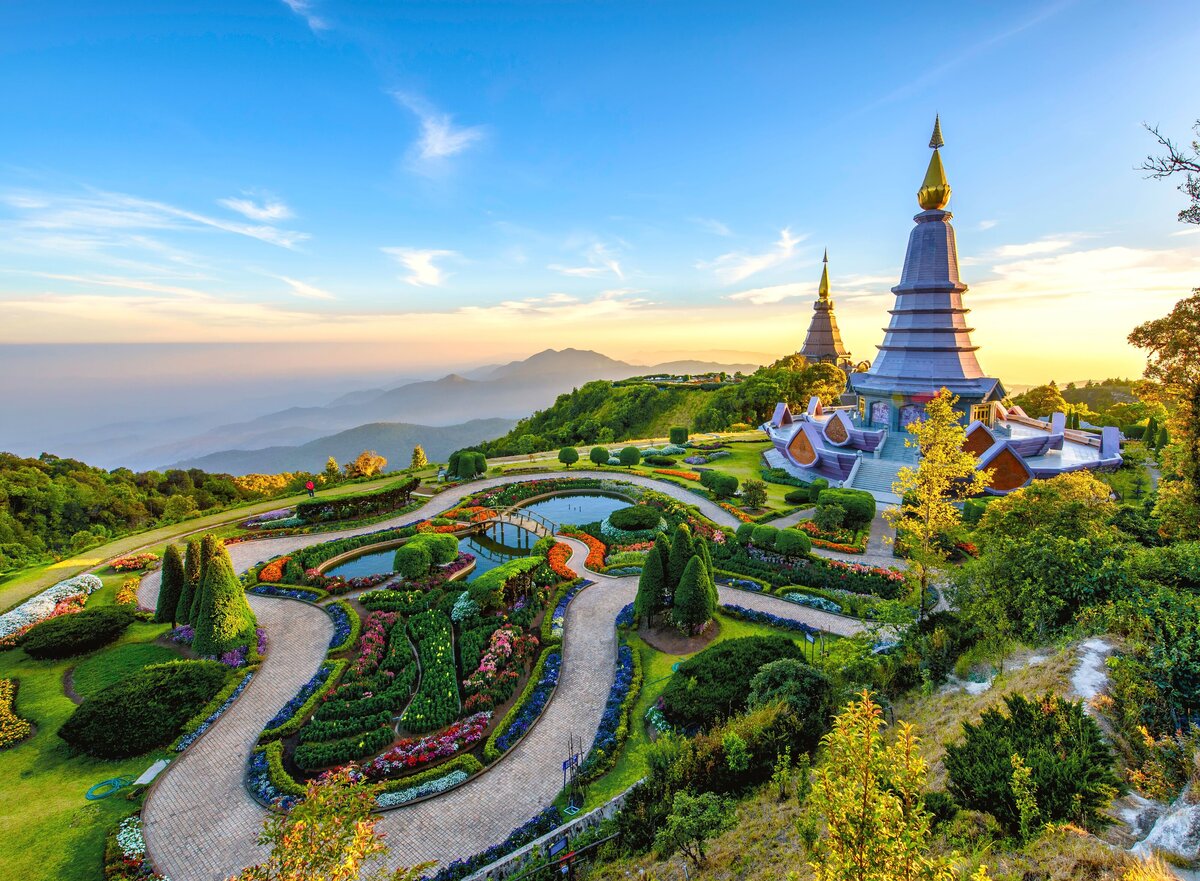 Doi Inthanon at Chiang Mai, Thailand