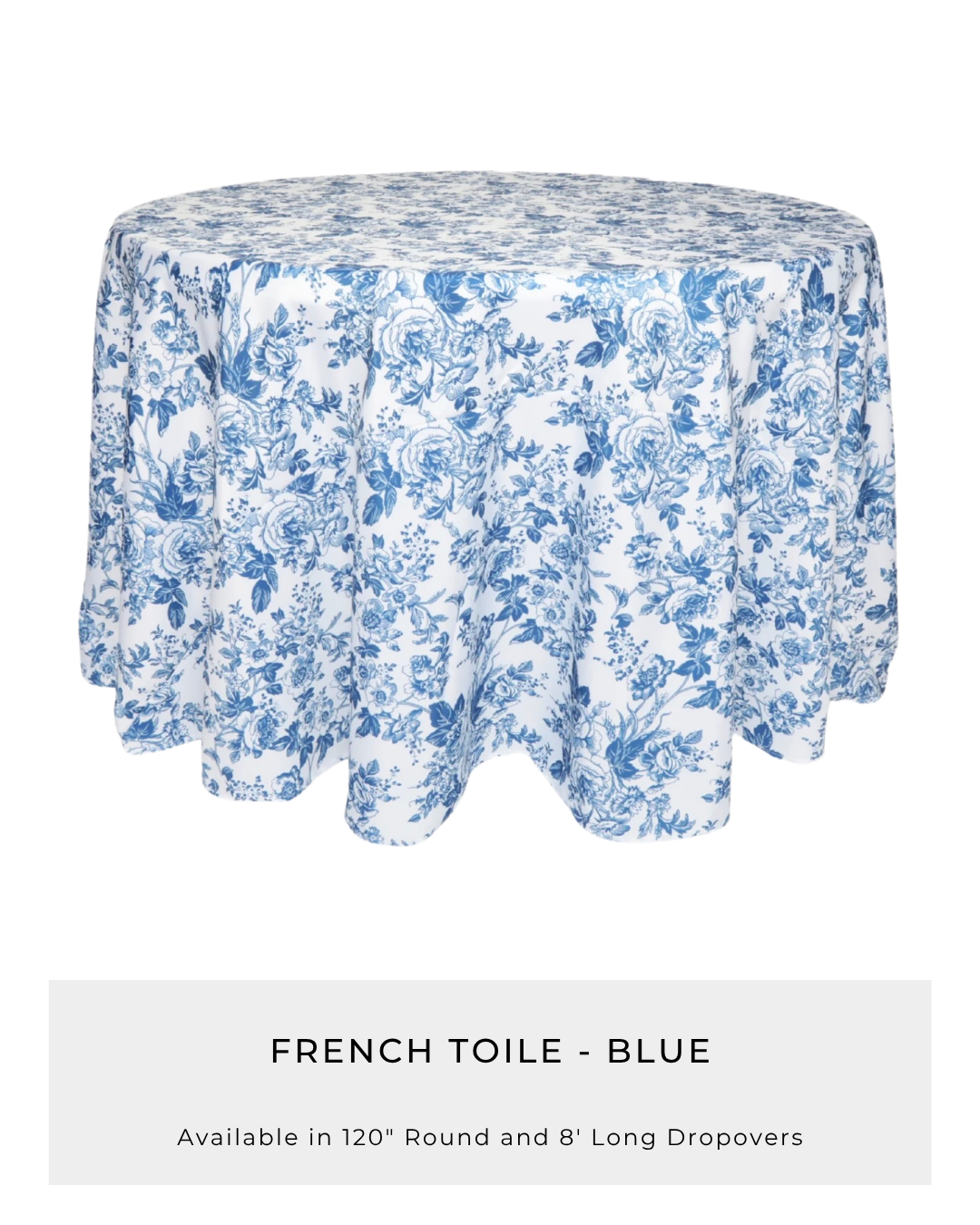 French Toile - Blue