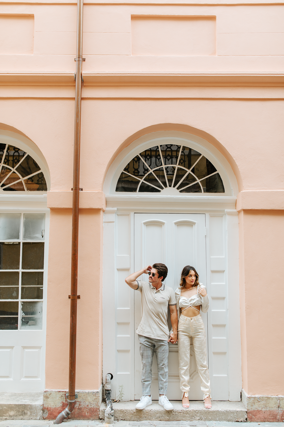 New Orleans French Quarter Vespa Couples Session | Carly Crawford Photography-13