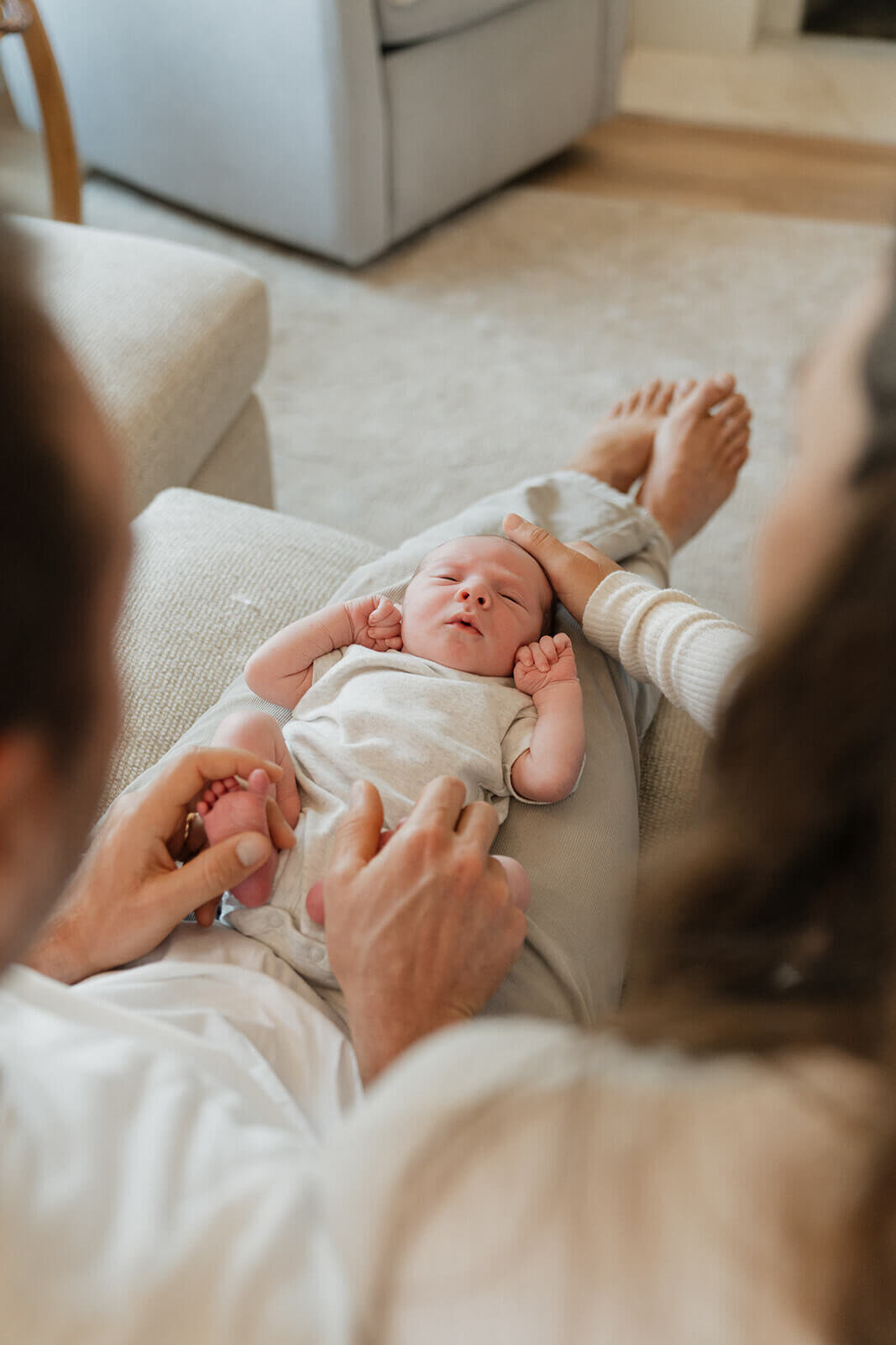 San Luis Obispo In-home Newborn Lifestyle Family Photography by Samantha Anne