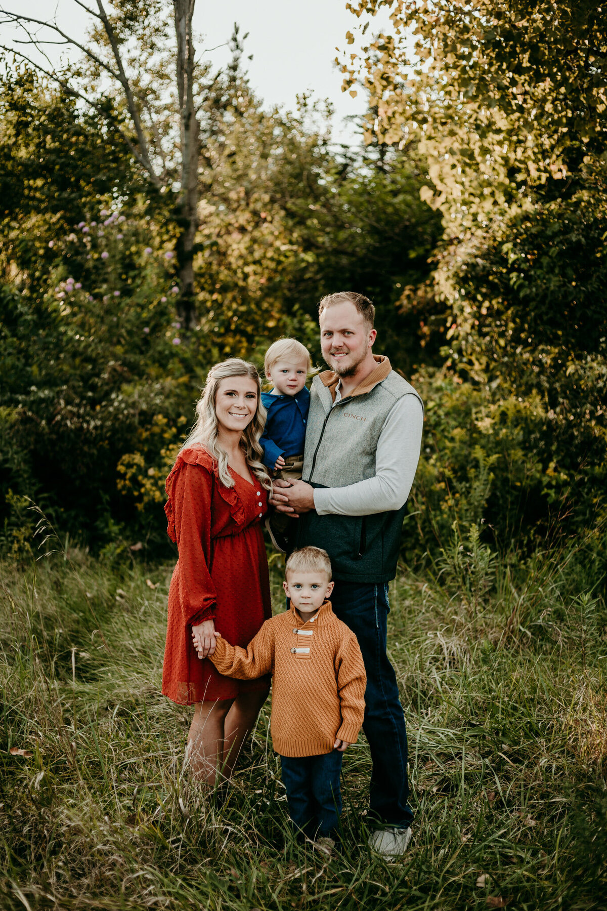 Family session Indiana