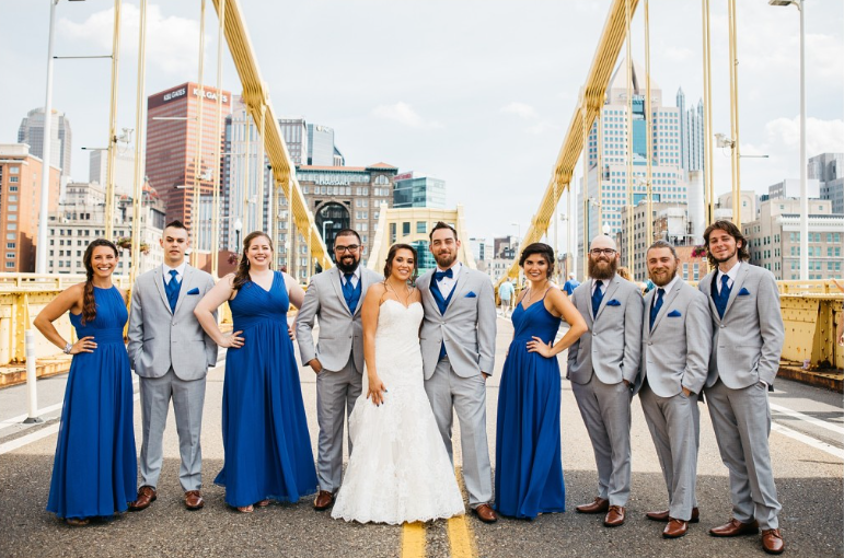 Wedding at National Aviary, Pittsburgh, PA