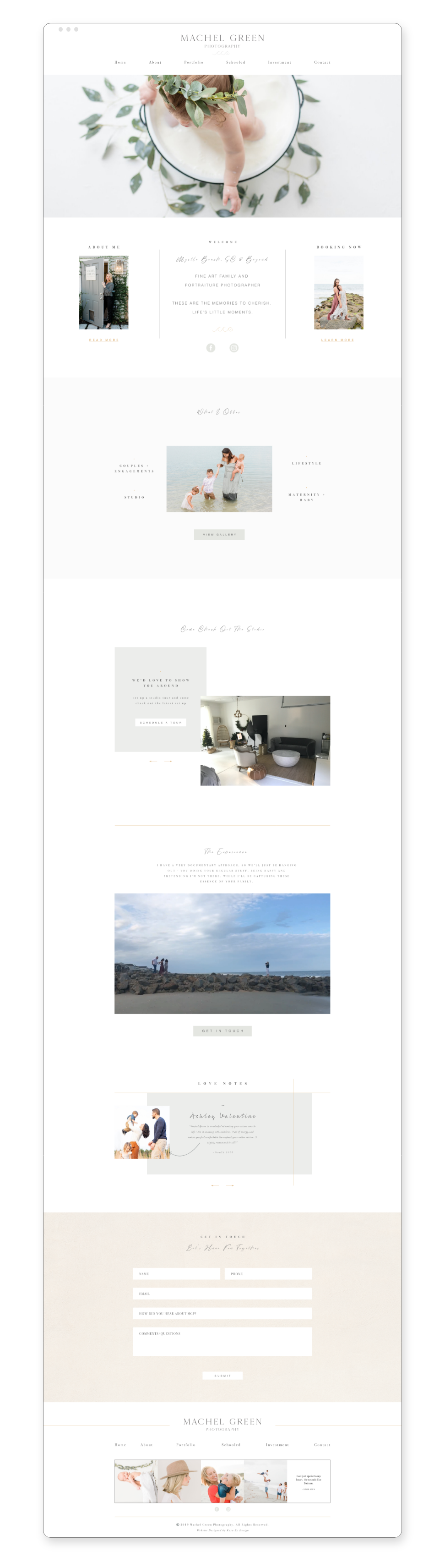 Machel's Website Design