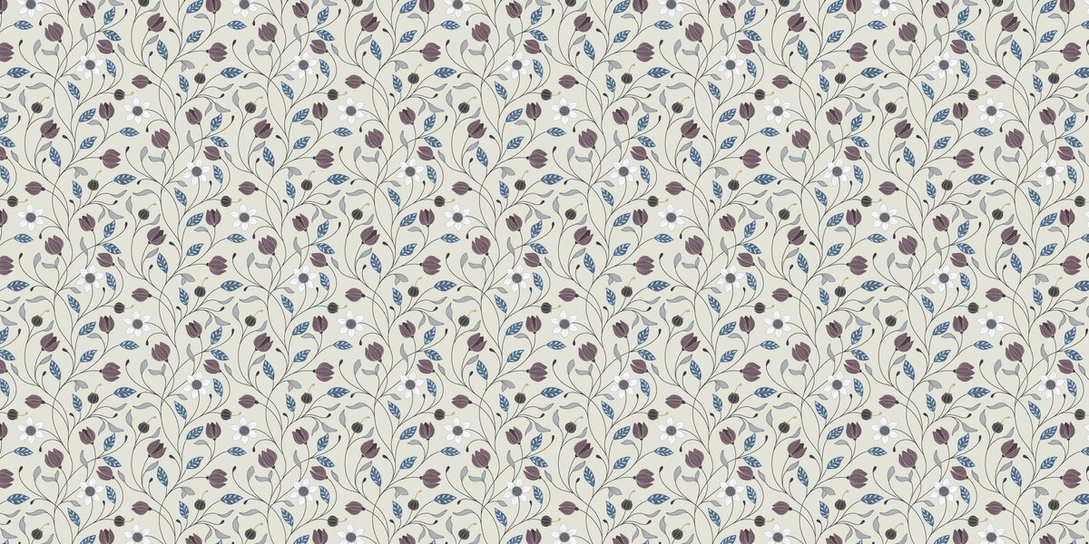 Flourish surface design wallpaper fabric stationery green acre designs