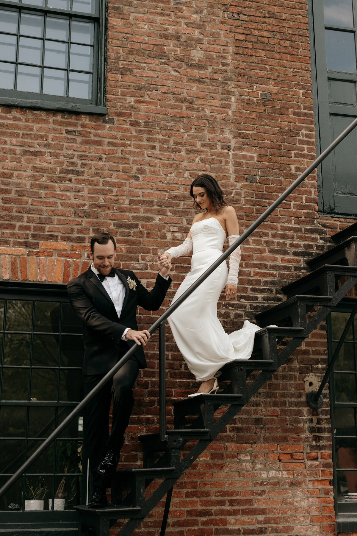 Madeline + Brent - Mt Washington Mill Dye House Wedding Baltimore Photographer-279