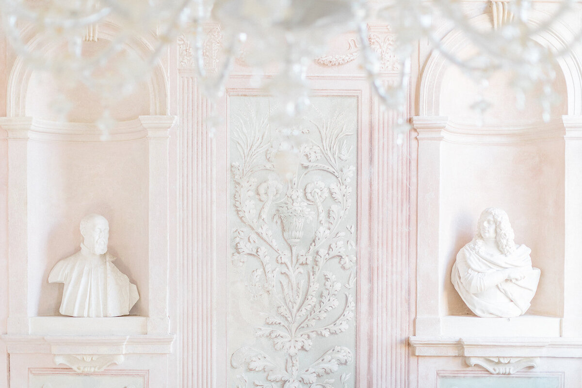 Photography courtesy of Kristin Sautter Photography. Romantic architecture.