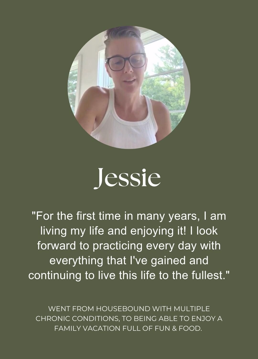 Jessie Testimonial