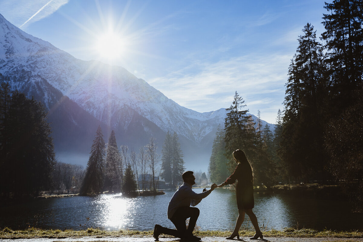 Engagement photo session