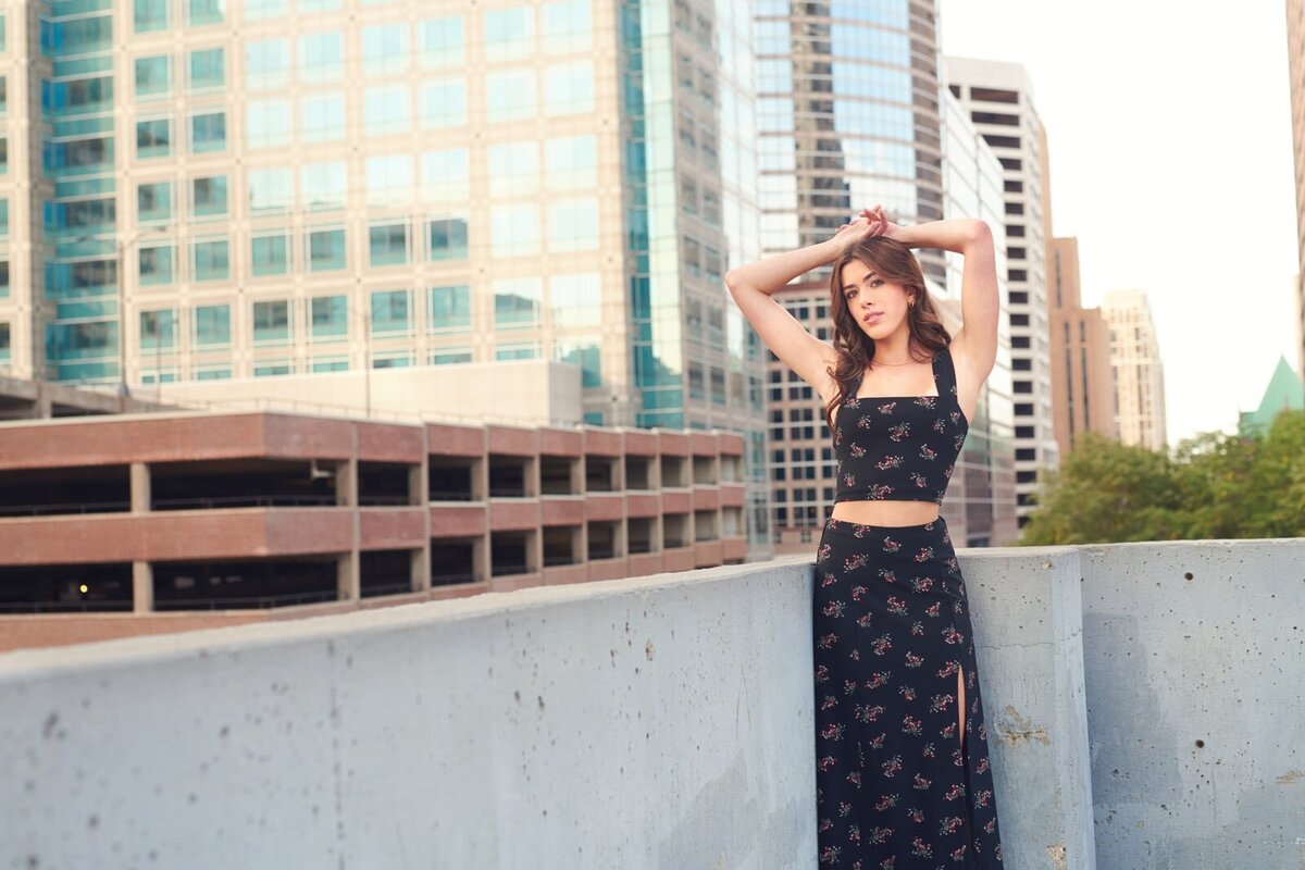 Urban High School Senior Portrait by Professional Photographer in Minnesota-17