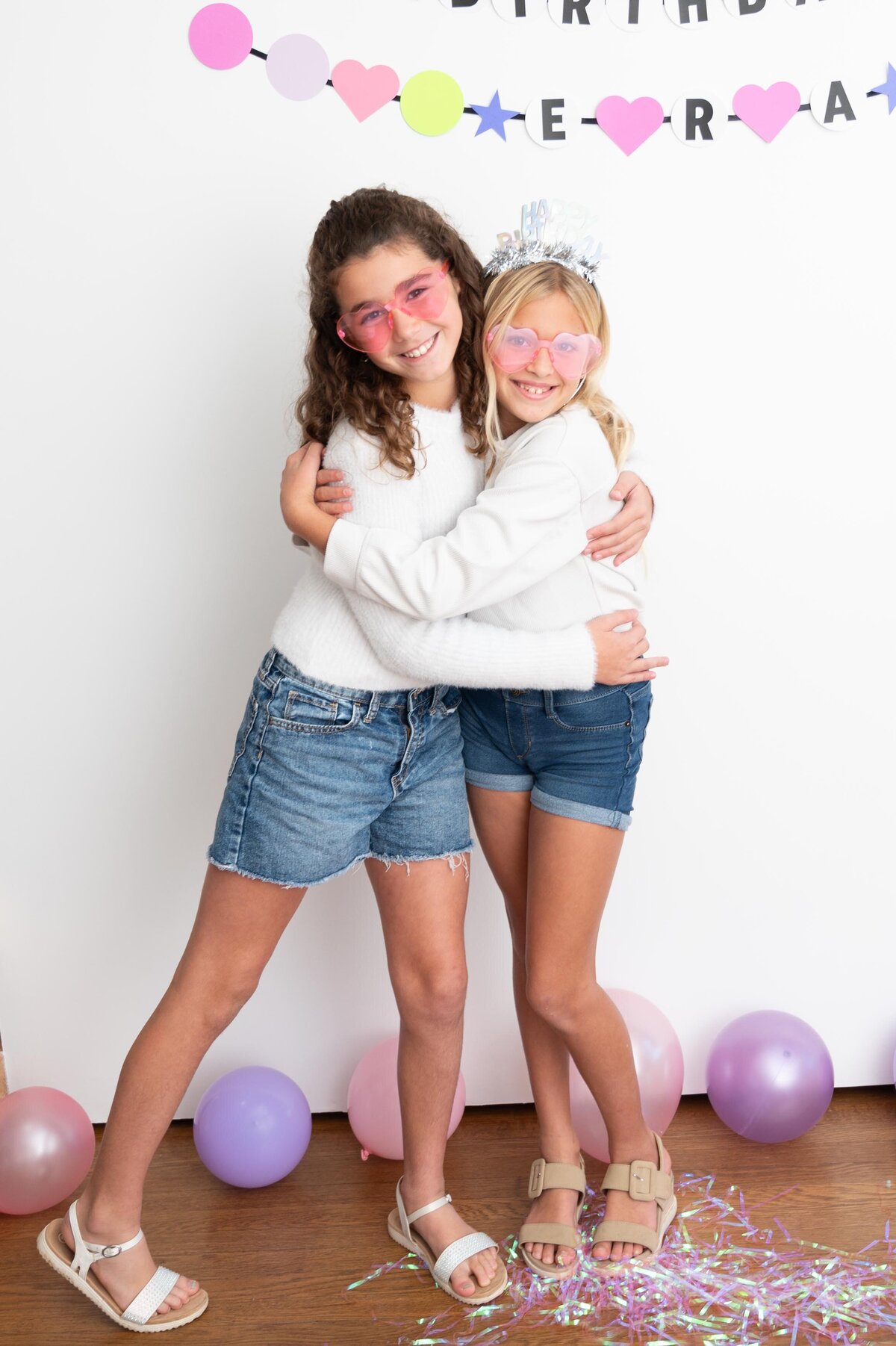 two girls taking selfie in my birthday era party