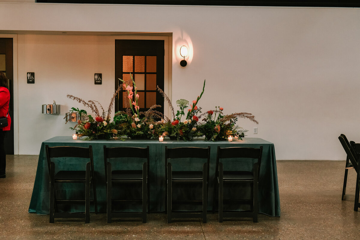 Architectural Building Arts Anniversary Party Florals-2