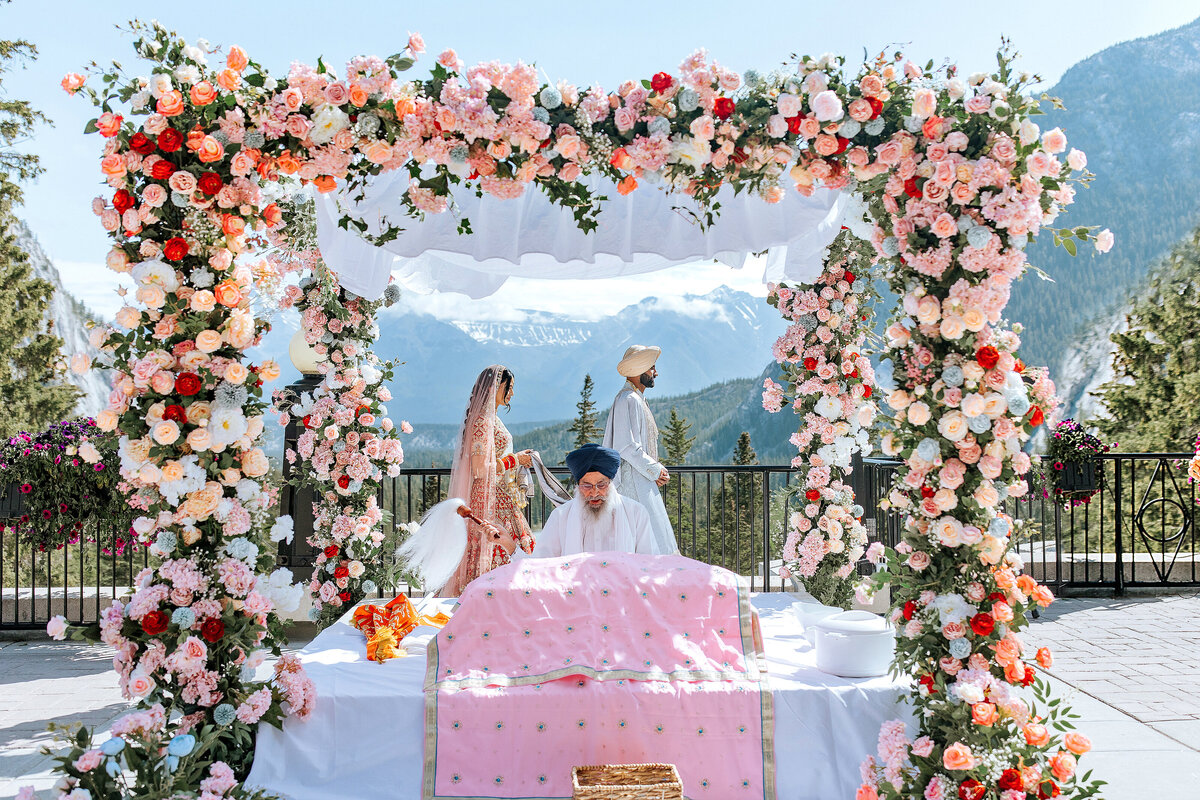 BANFF SIKH WEDDING PHOTOGRAPHER BANFF SPRINGS FAIMONT WEDDING CANMORE WEDDING