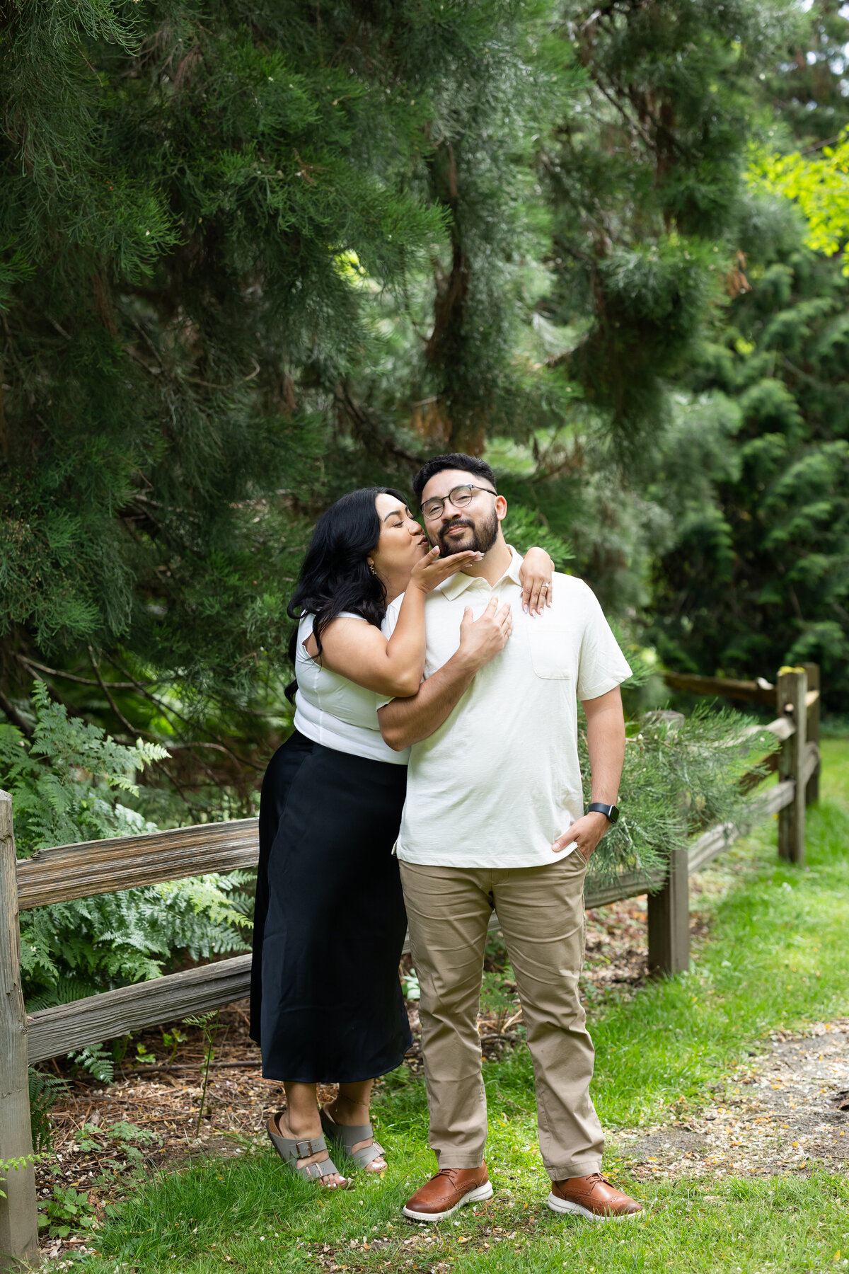engagement and Surprise Seattle wedding photography Seattle Arboretum - 16