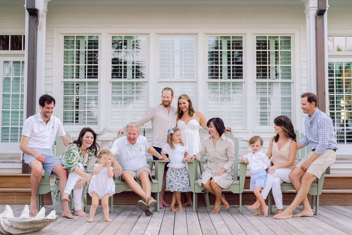 Debordieu Colony Beach Family Portraits with Children -3