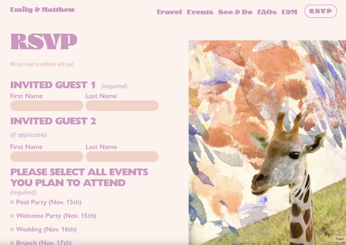 RSVP