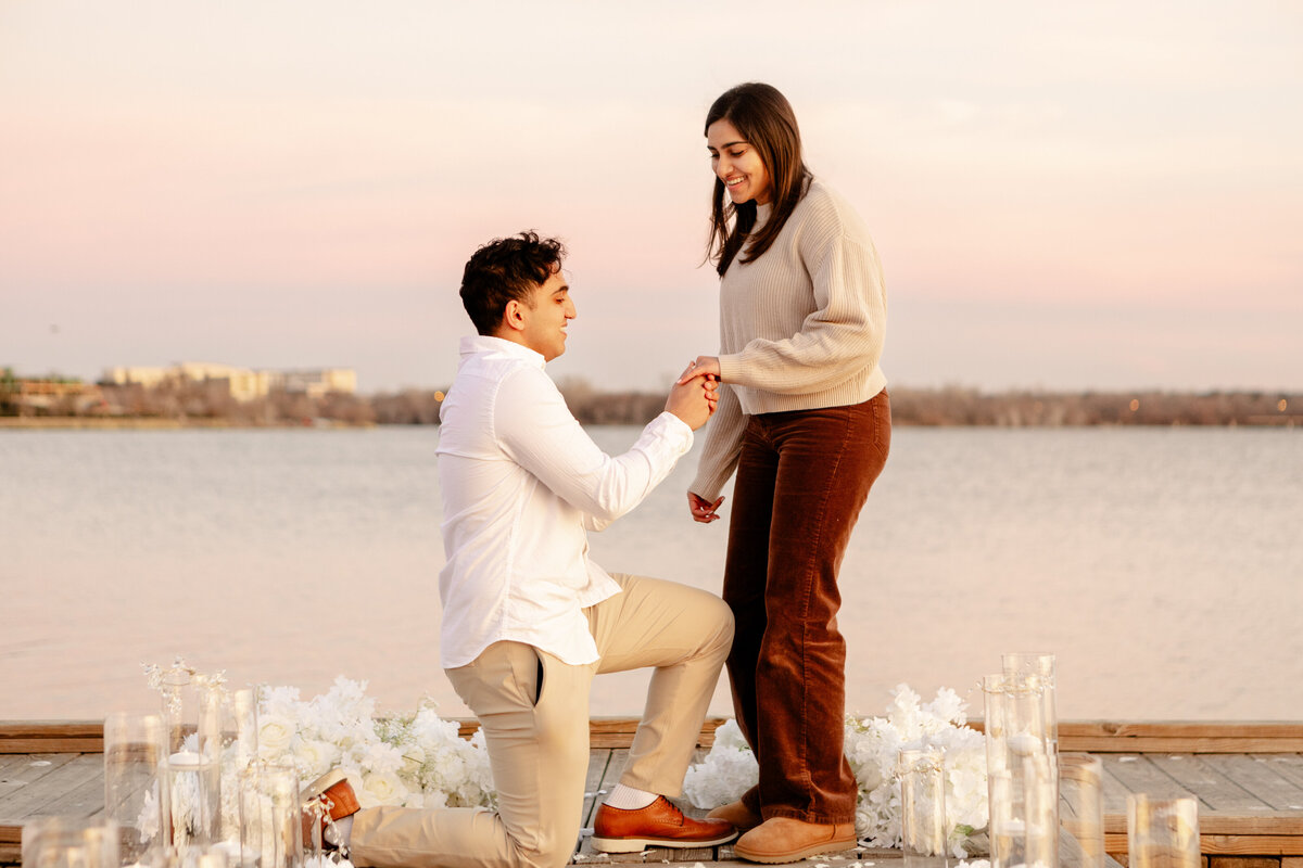 Dallas Texas Sunrise Lake Proposal