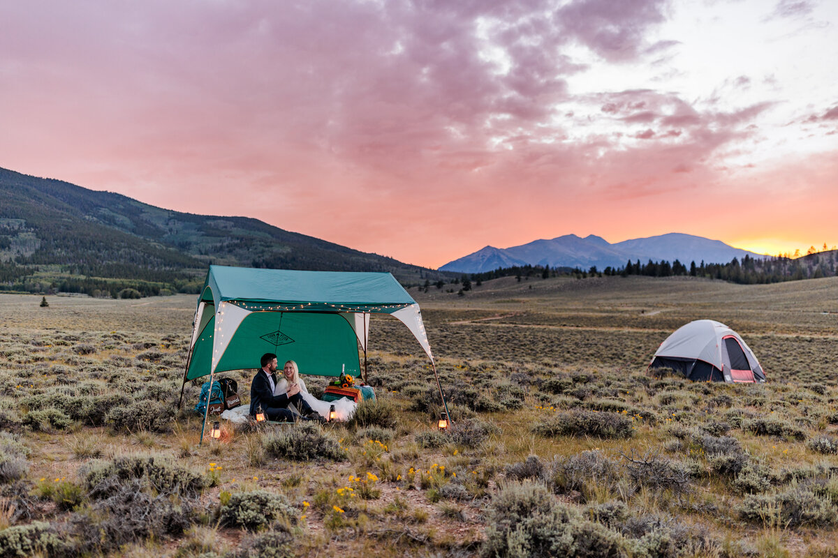 Colorado Camping Elopement