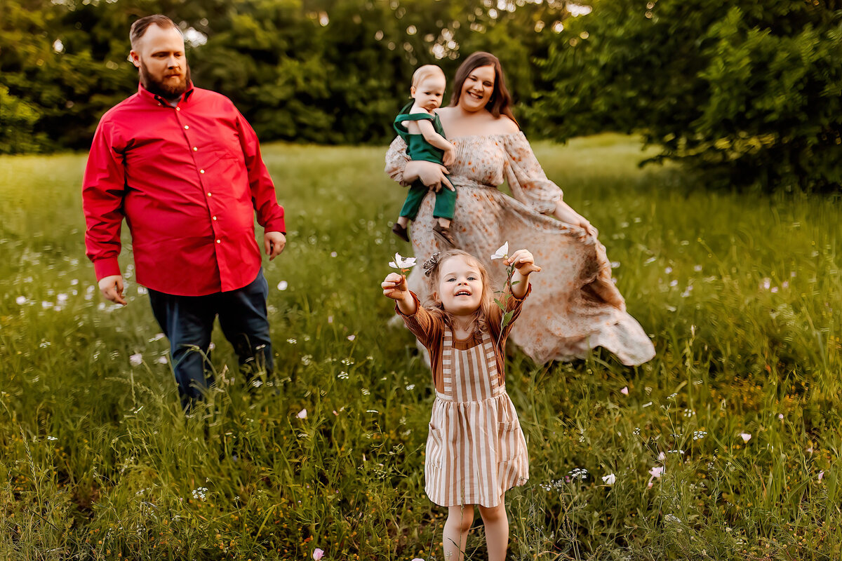 Family Session in Keller | Burleson, Texas Family and Newborn Photographer