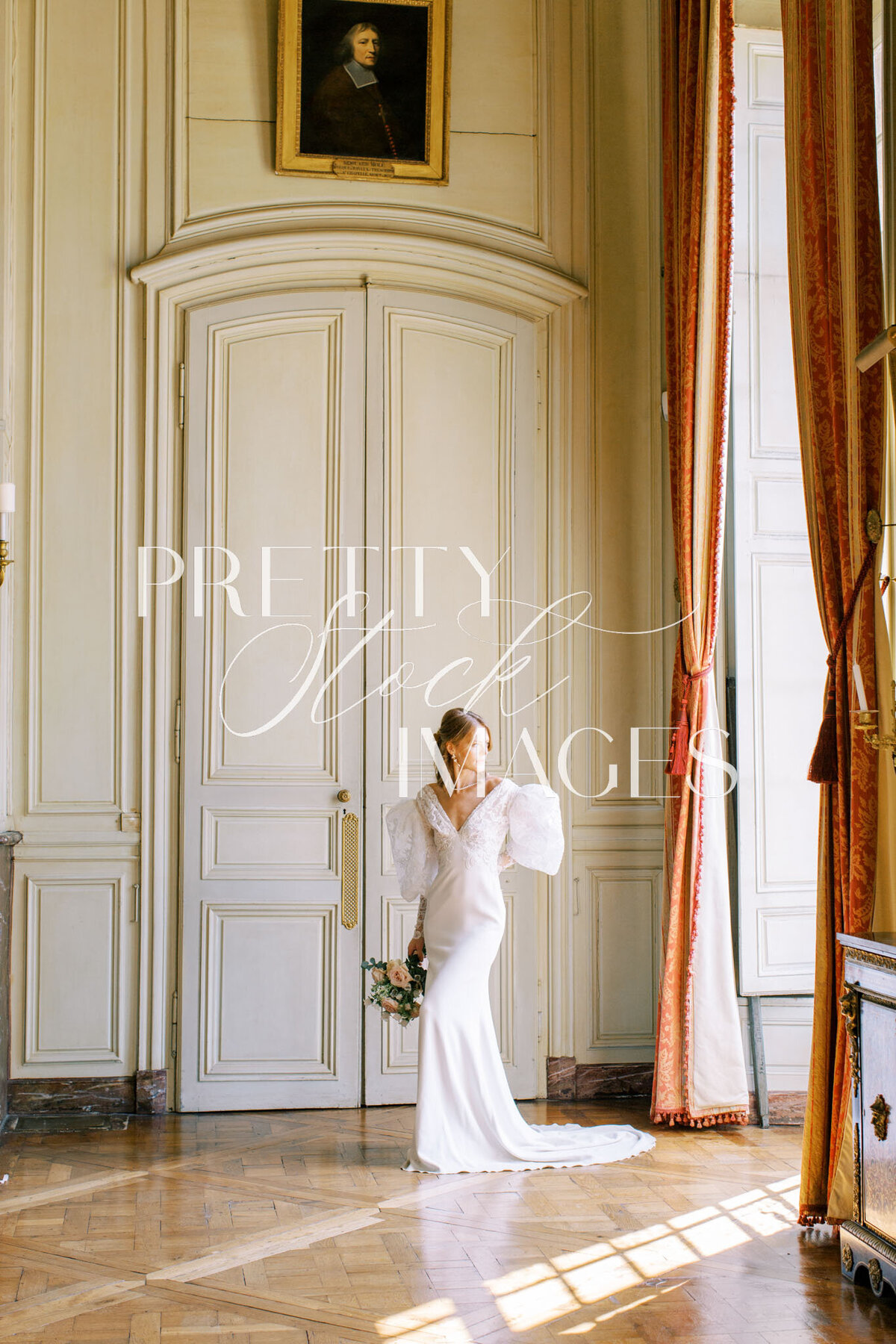Pretty Stock Images Chateau Wedding-151