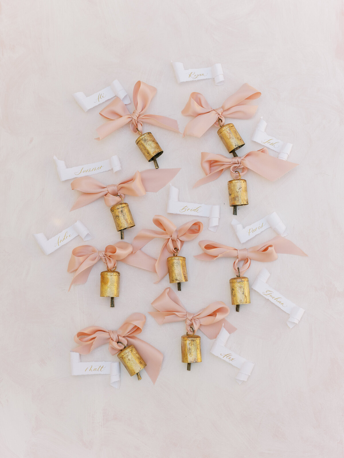 Chateau Noland Wedding flat lay example