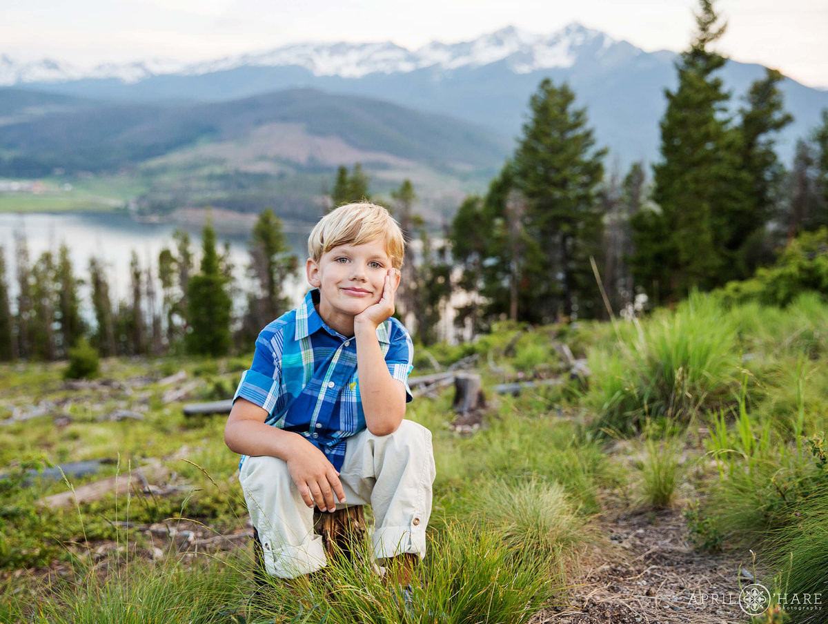 Sapphire Point Colorado Family Photography During Summer