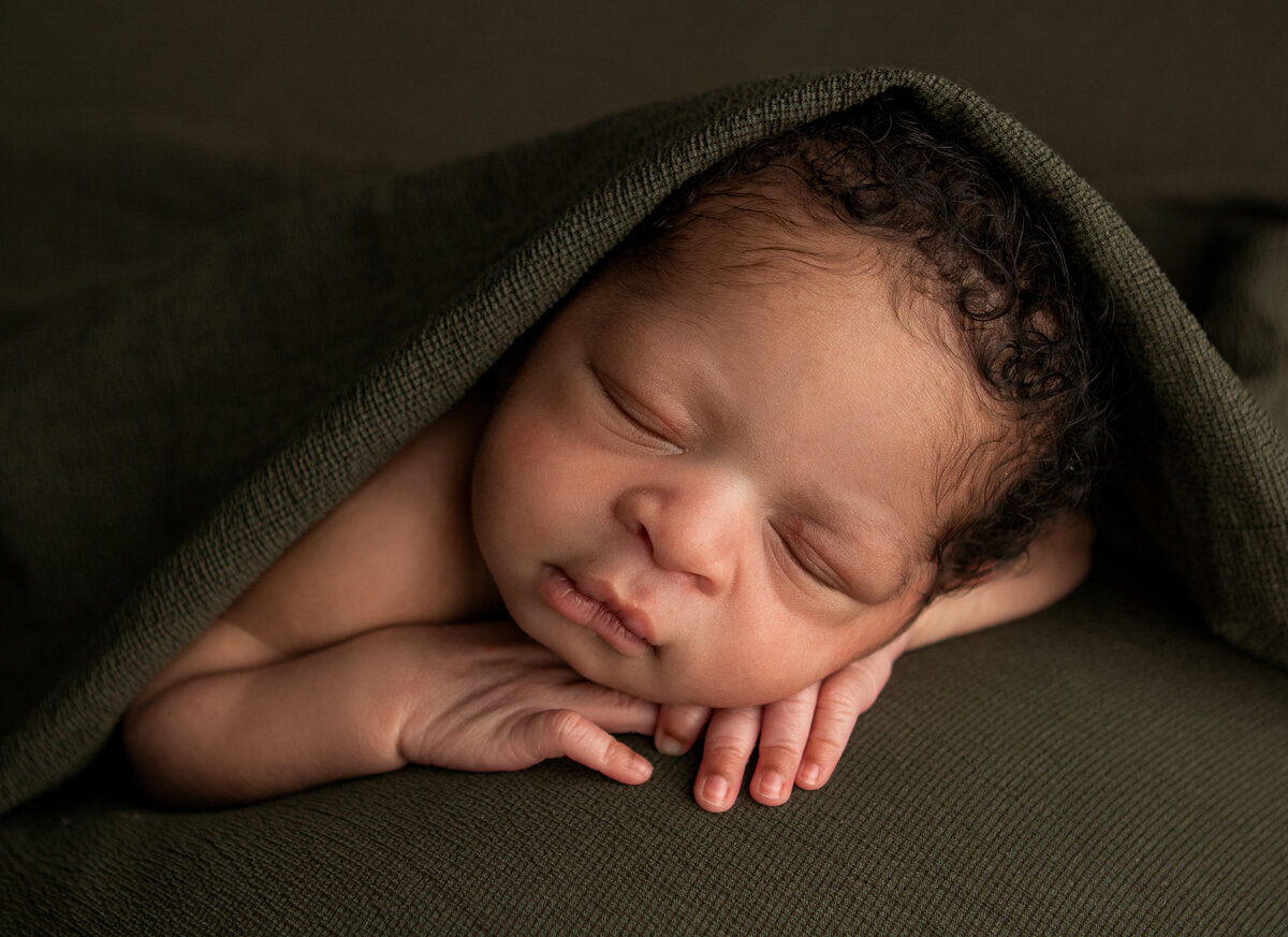 Earthtone Newborn photography