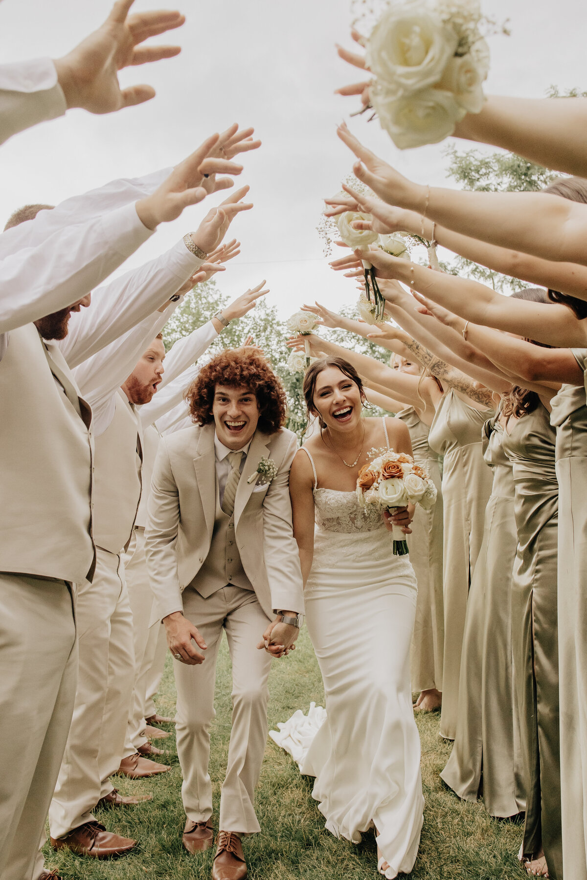 colorado wedding party photo
