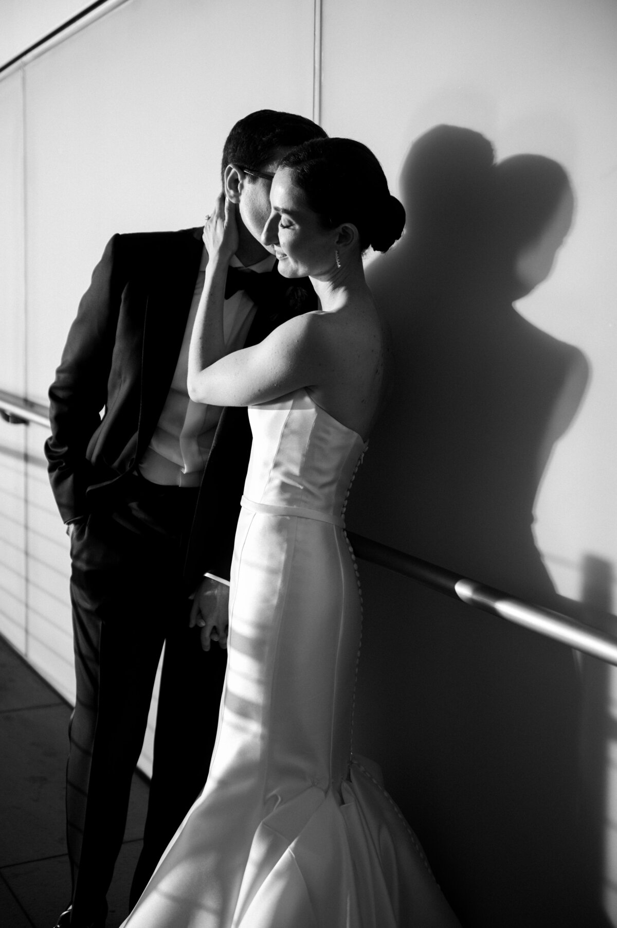 Chic Wedding Portraits at The Kennedy Center in DC 5