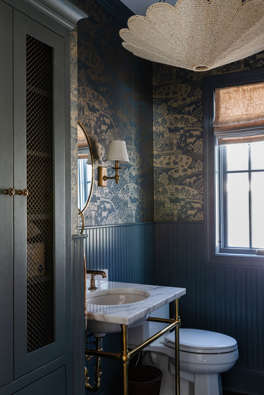Bathrooms-Interiors-Wayne-Illinois-Derby Powder Bath 1