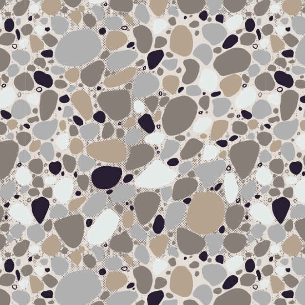 A Stone's Throw - Pattern Design | Surface Pattern Collections for Licensing by Rebekah Lowell