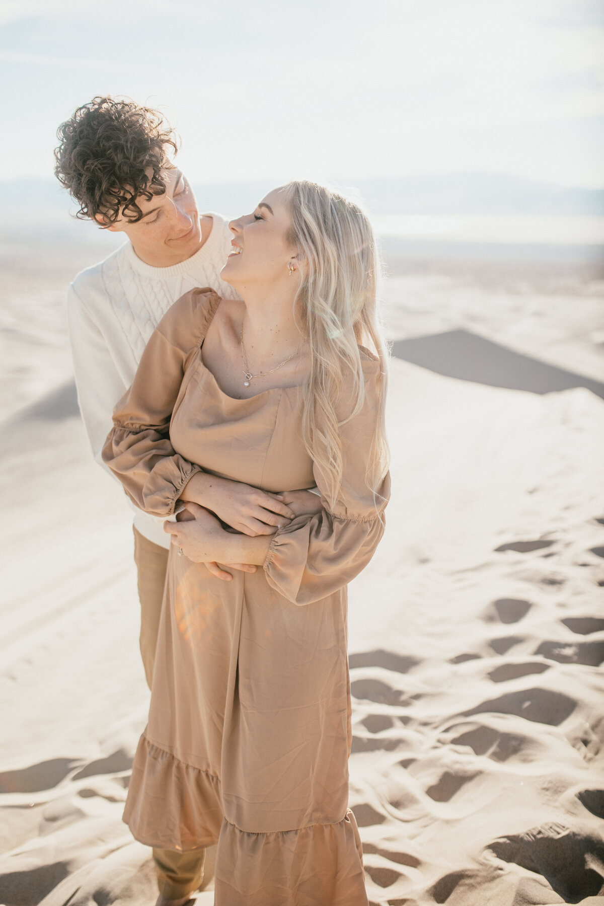 A Sand Dunes Engagement Photography Session - 20