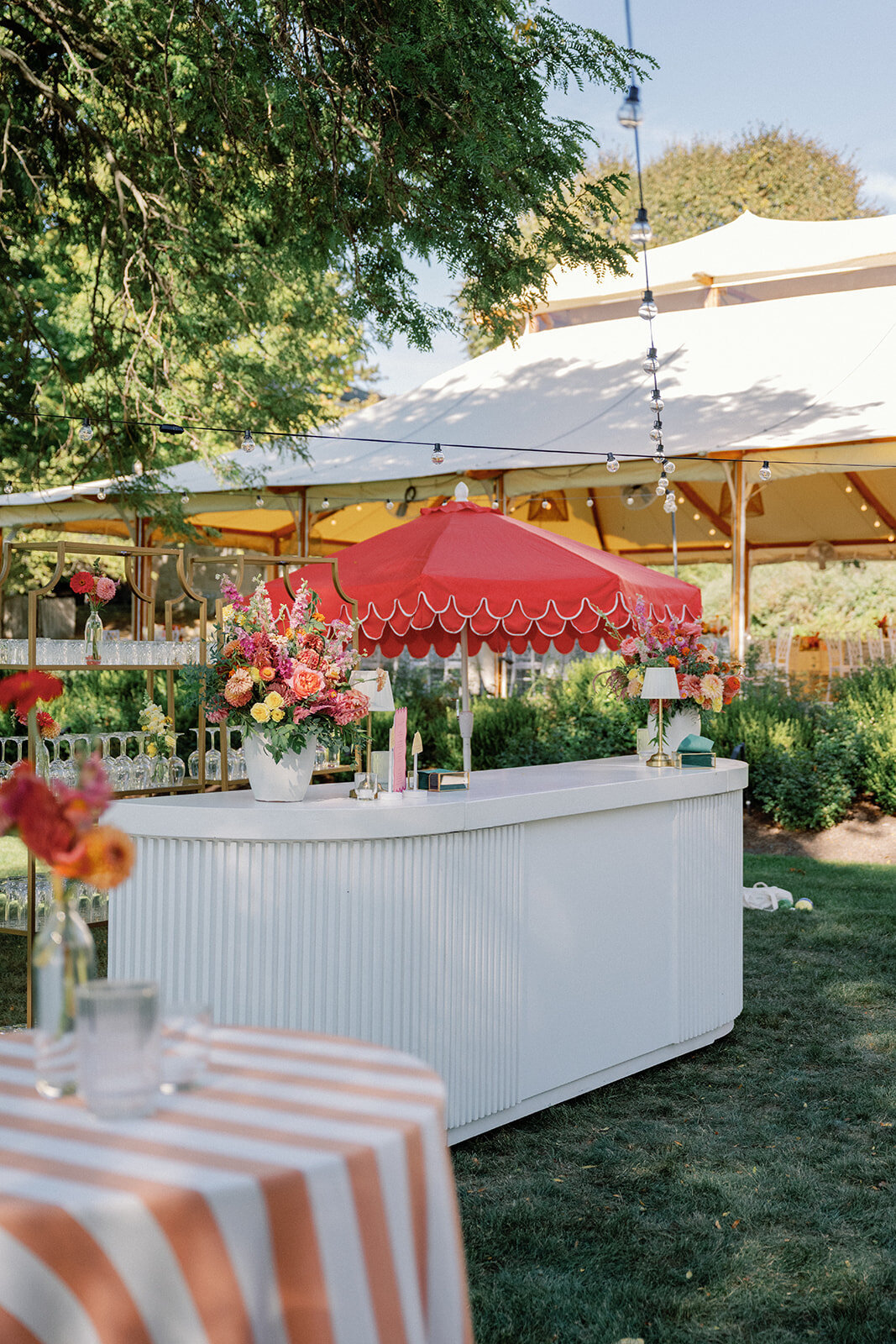 Colorful New York Wedding Cocktail Hour - Verve Event Co. - Laura Rose Weddings (2)