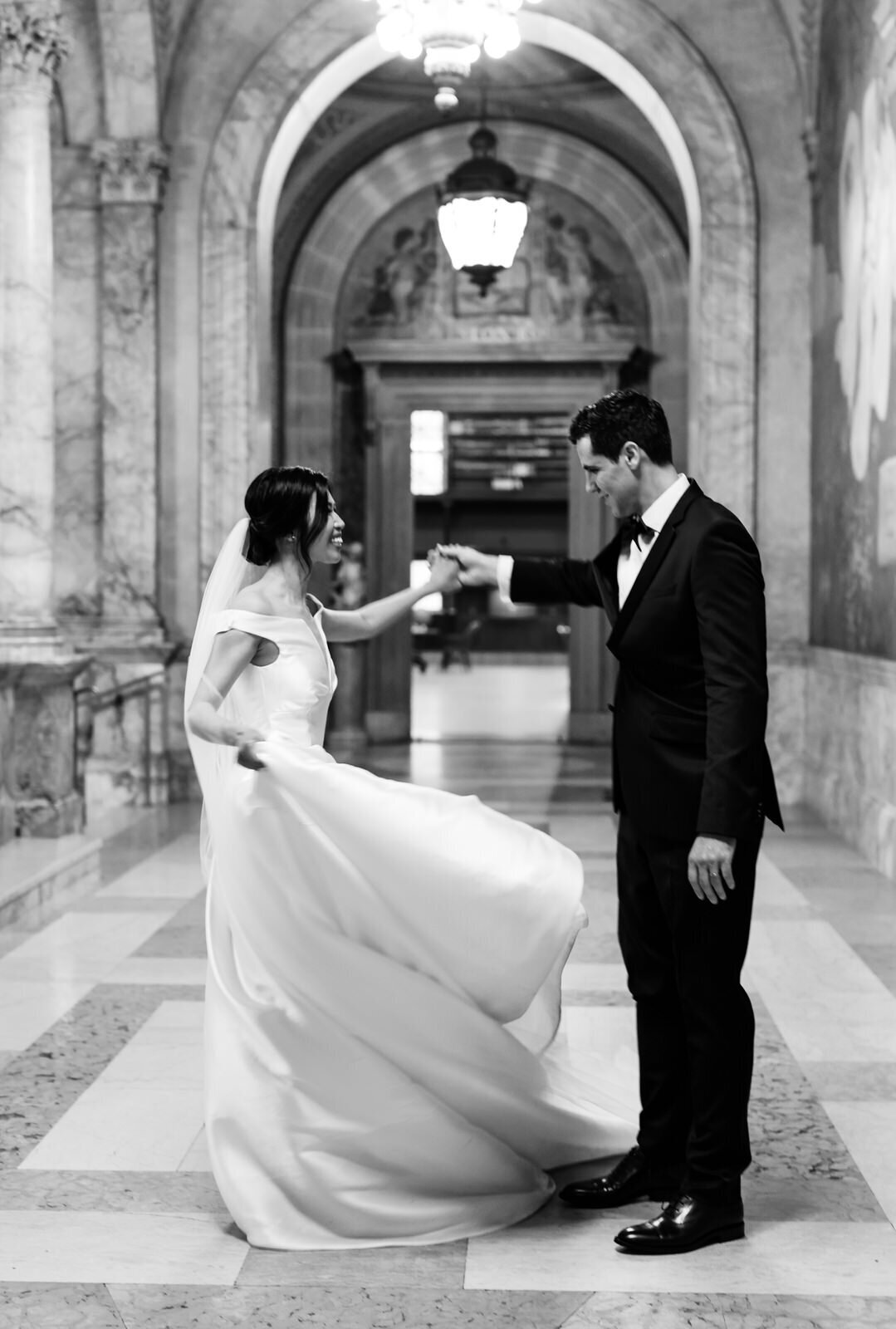 Boston Public Library Wedding Photography 32