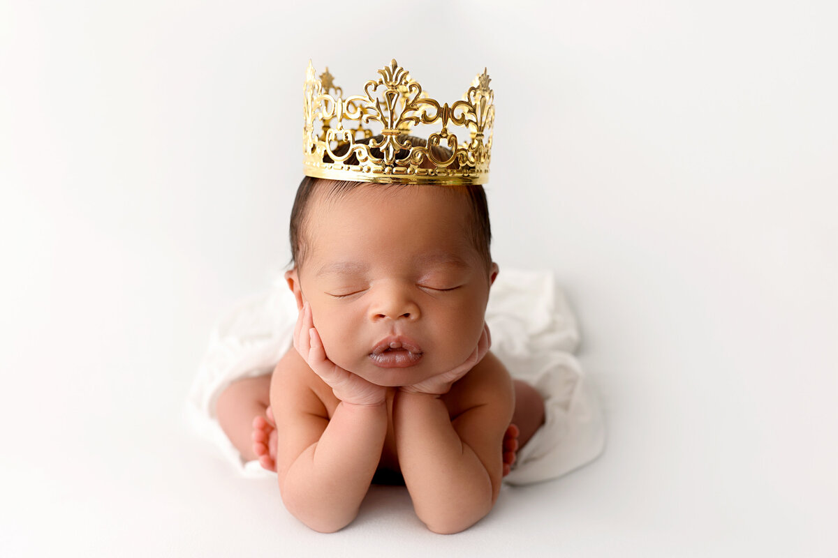 Newborn with Crown