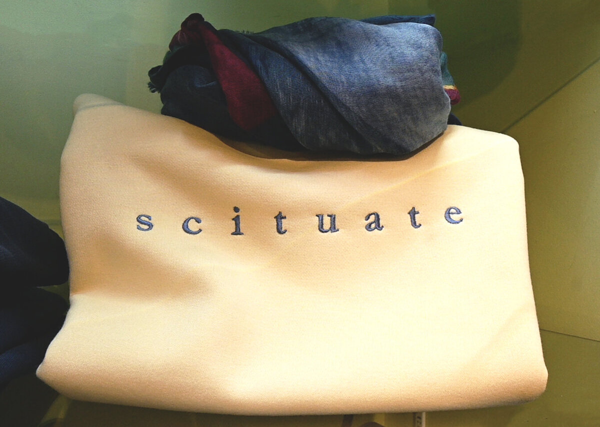 Scituate embroidered sweatshirt at joye