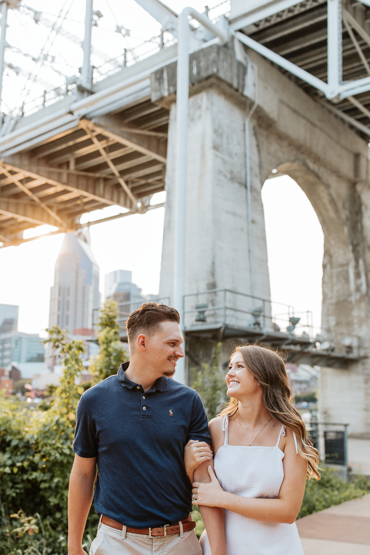 Nashville Pedestrian Bridge and Centenniel Park Engagement Session | Nashville, TN | Carly Crawford Photography | Knoxville and Tennessee Wedding, Couples, and Portrait Photographer-287120