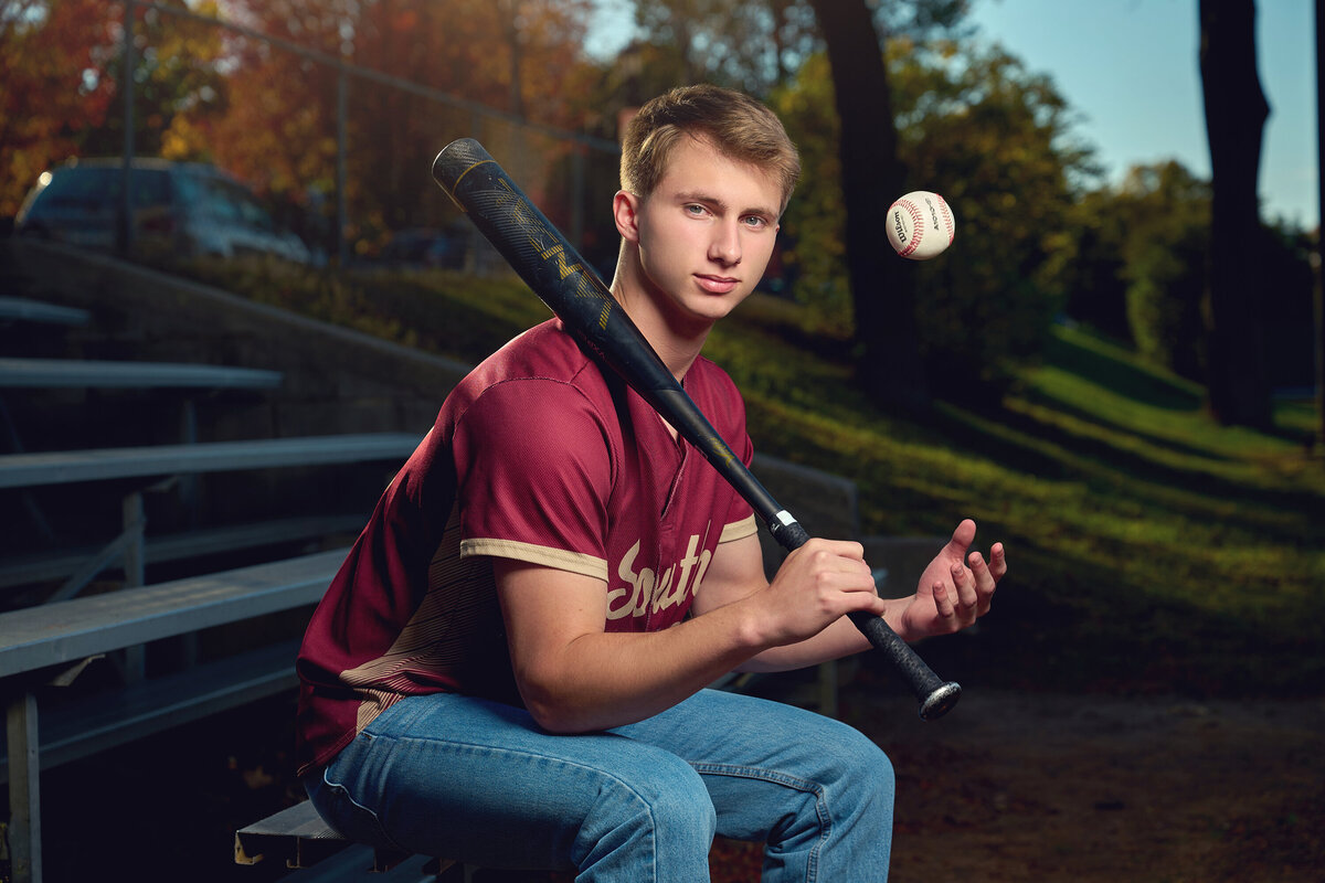 Baseball-senior-portraits-unique 2