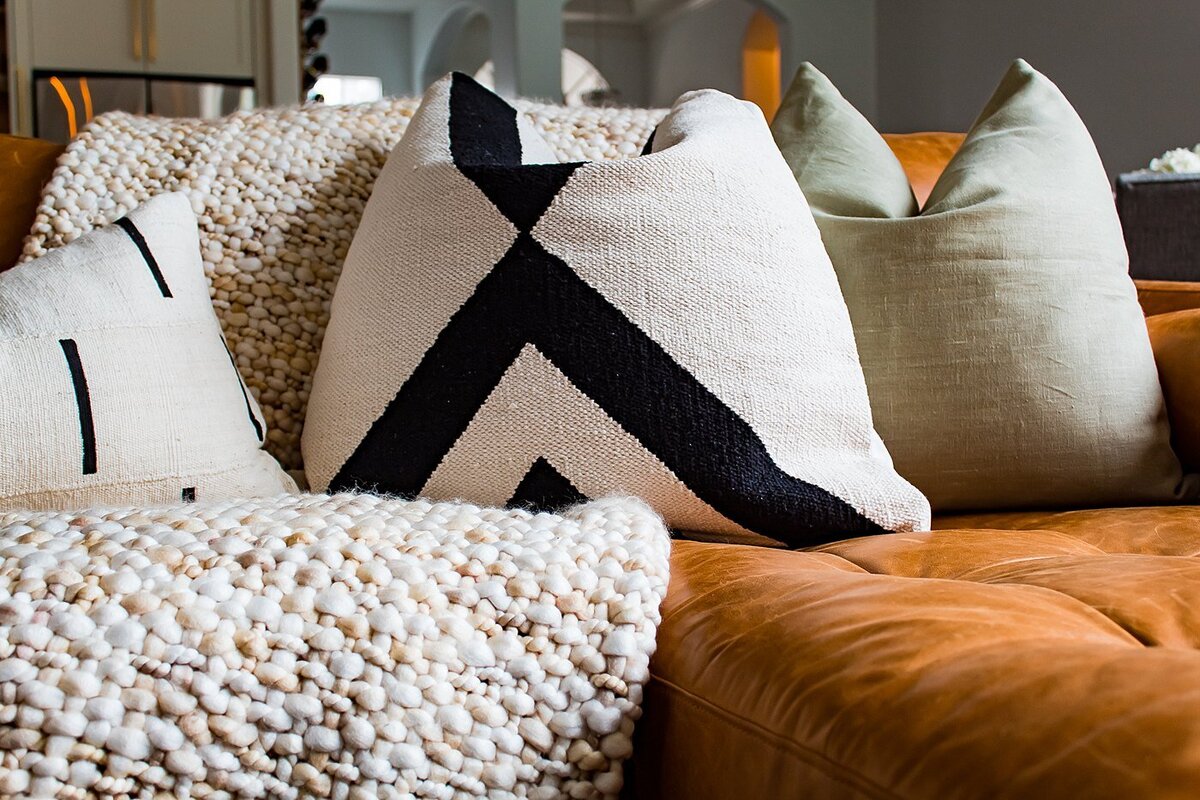 Island Home Interiors mid century modern throw pillow decor Full Service Design 3