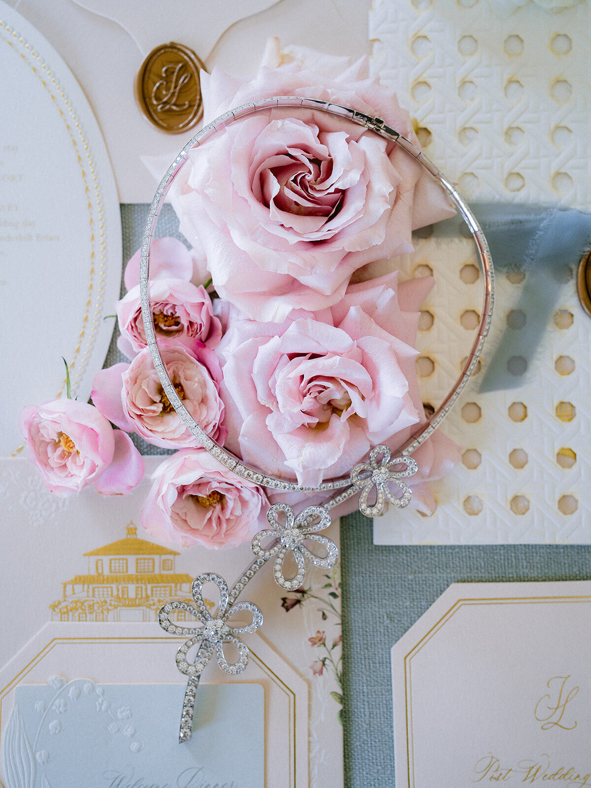 Wedding invitation with FLOWERS