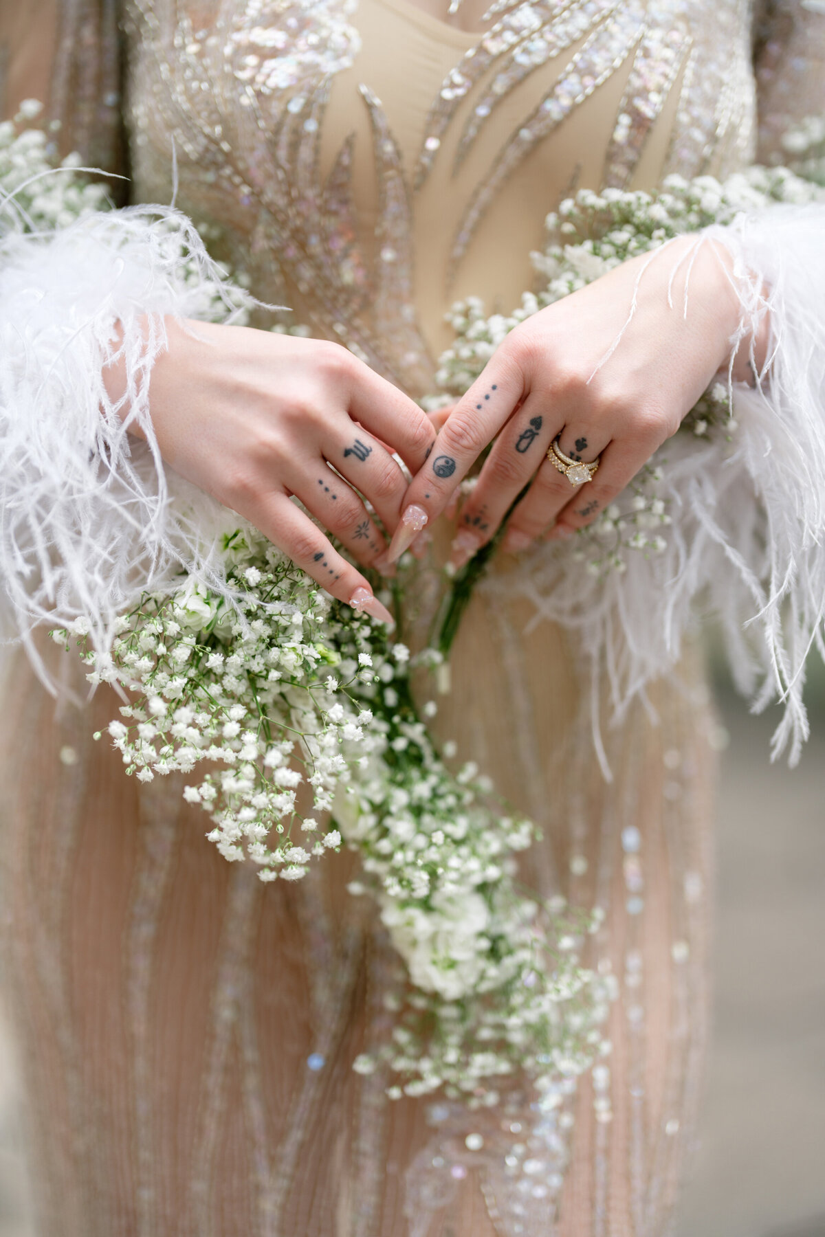 Berlez-Aspen-Avenue-Chicago-Wedding-Photographer-Glam-Atelier-Clair-De-Lune-Vintage-Bob-Mackie-Sheer-Beaded-Gown-Luxury-Engagement-Art-Institute-of-Chicago-South-Garden-39