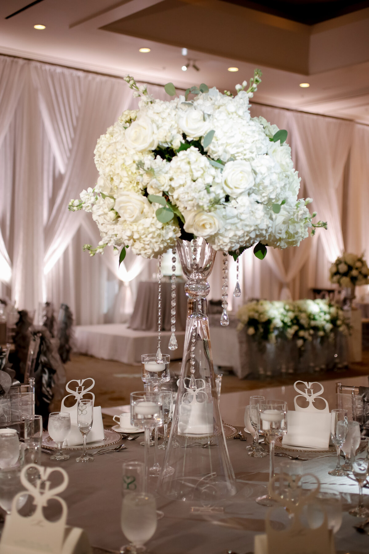 21 - Westin Tampa Wedding Centerpiece - Tampa Bay Wedding Planner